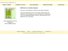 Tablet Screenshot of cantataimports.com